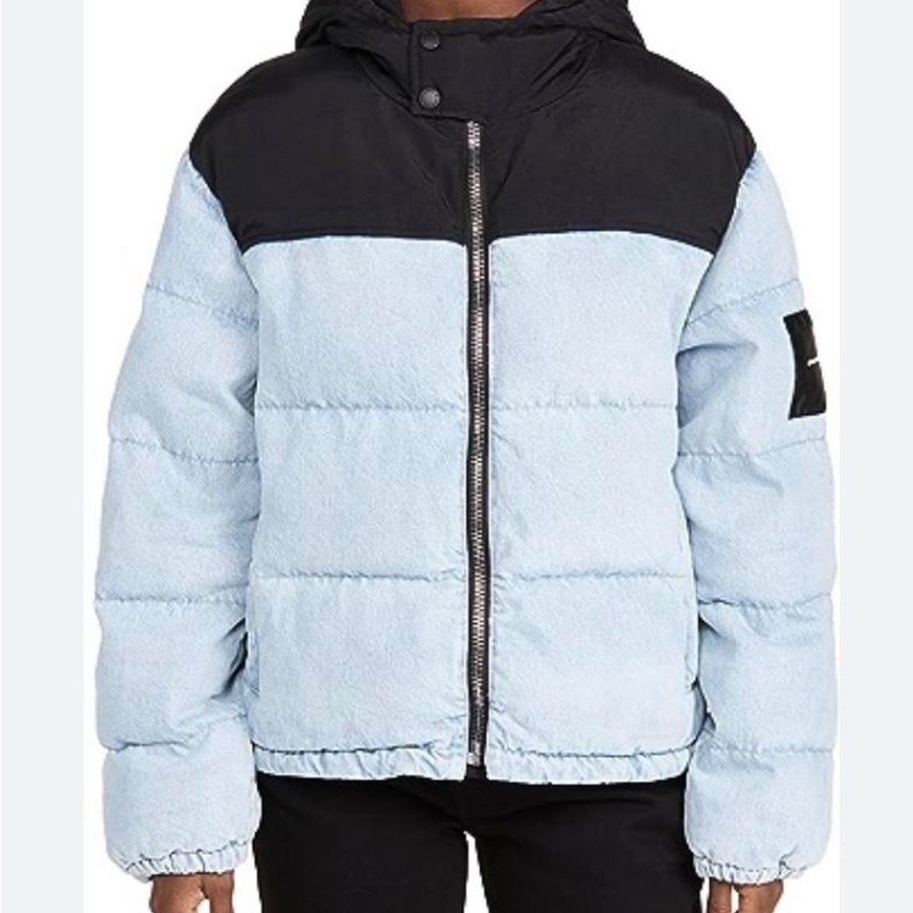 Alexander Wang Denim Puffer